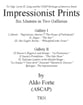 Impressionist Prints Concert Band sheet music cover